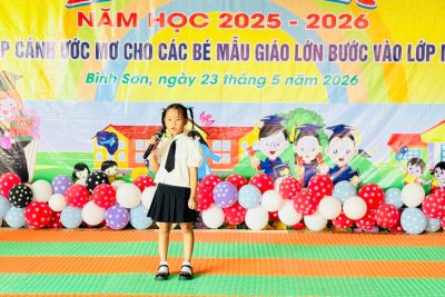 Trường Mầm Non Sao Mai tổng kết năm học 2025 -2026